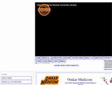 Tablet Screenshot of mbbsinukraine.org